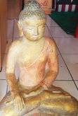 Buddha meditation. Size H 37 cm. Price Exwork 125.000 IDR. Price FOB 9,85 usd excl packing. Art. code: CP090.