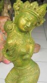 Dewi Tara in cement. Size H30 cm. Price FOB 5,50 usd excl packing. Art. code: CP115.