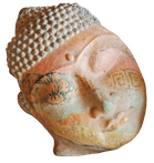 Buddha Mask. Size H22, L20,  W10 cm. Price FOB 3,45 usd excl packing. Order code CP036.