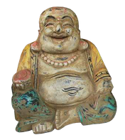 Happy Buddha. Size H36 cm. Price FOB 6,45 usd excl packing. Order code CP041.