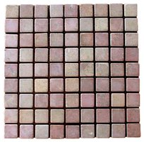 Parquet Mosaic 3 x 3cm Pink Marble – Order code: PAM05A