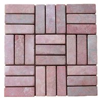 Parquet Marble 3 x 9.75cm Red Marble – Order code: PAM2-09A 