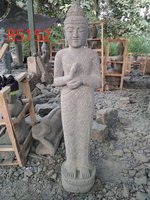 Standing Buddha Chakra Green stone. Art. code BS152. Size H150, L37, W32 cm. Weight 143 kg. Price Exwork 65 usd. Price FOB 76,07 usd.
