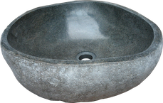 Washbasin riverstone. Size Medium aprox. 50x40x15 cm. Code WRM. Price FOB 28 usd.