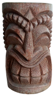 Tiki Coconut statue H 50cm, Diameter 25-27cm. Art. code TC019. Price FOB 14,75 usd.Tiki Coconut statue H 100cm, Diameter 25-27cm. Art. code TC020. Price FOB 25,25 usd. 