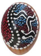 Maracas Egg Art. Code ZBP020-Size 7 x 5 cm- Price 0,70 usd.