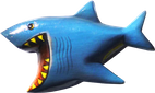 Art. code ZM019. Magnet animal wood shark 1. Size L 8 cm H 5 cm. Price FOB 0,33 usd.